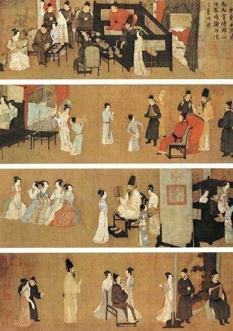 彭文輝さんと中国の伝統技術 ｜二組のテーブルと椅子のセット 2016