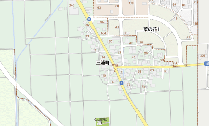 白山市三浦町ｈ