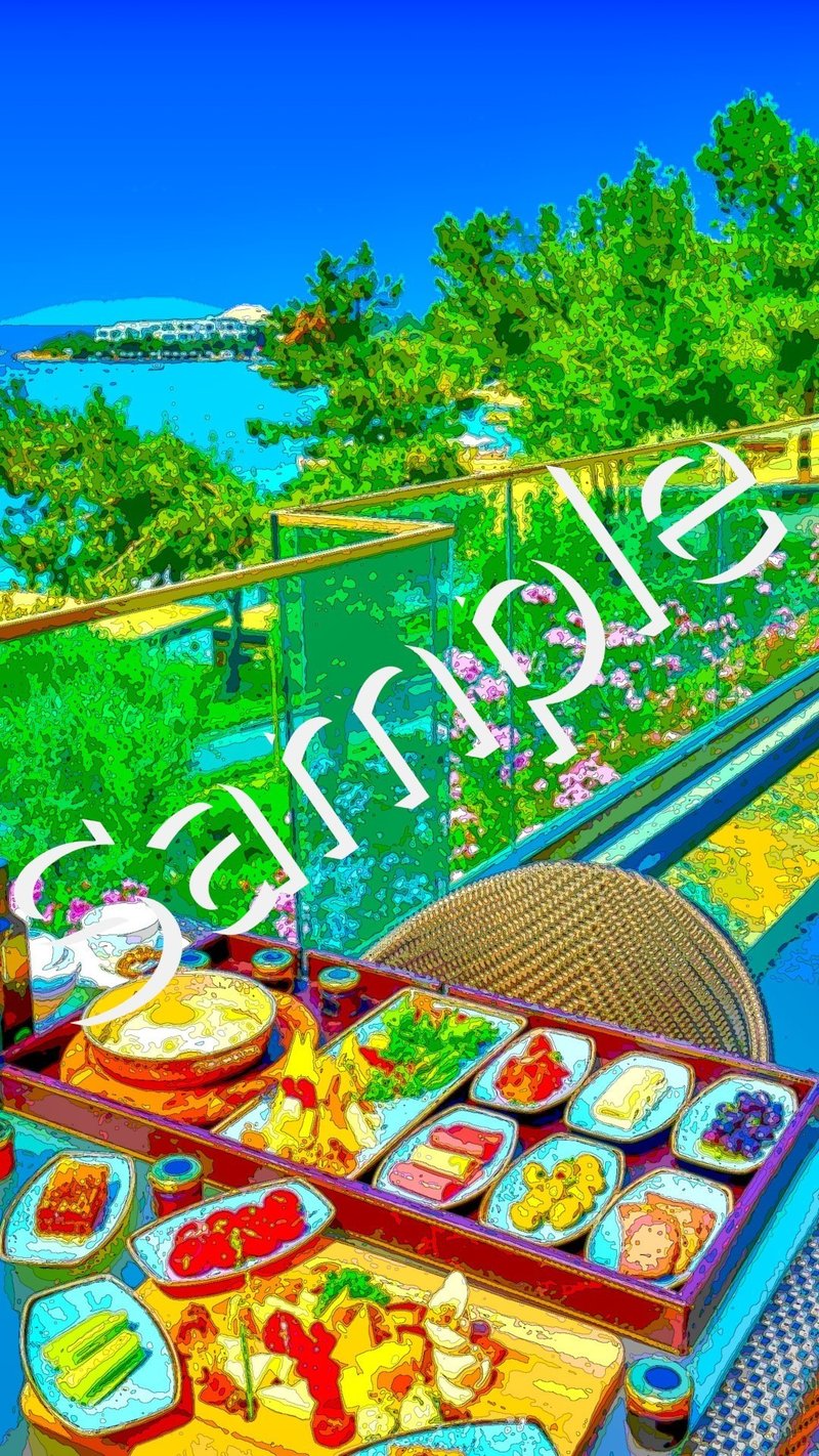Pc スマホ用壁紙 リゾートホテルの朝食 作品no 013 Gallery Misutawo Note