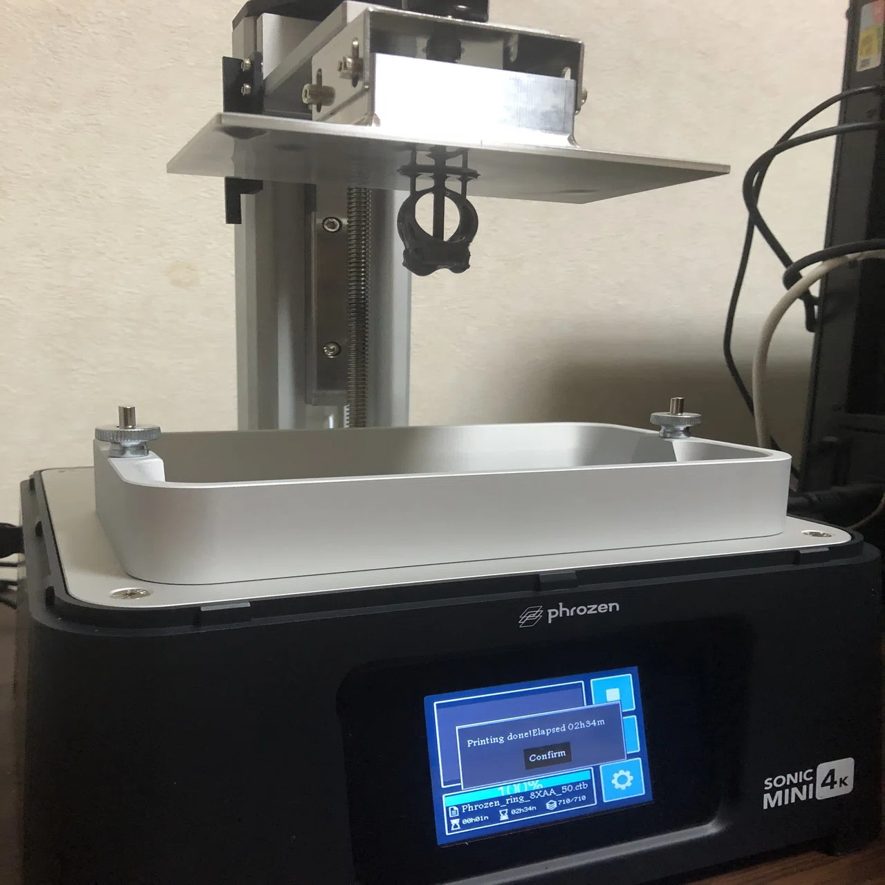 光造形3DP：Phrozen sonic mini 4k｜Histone