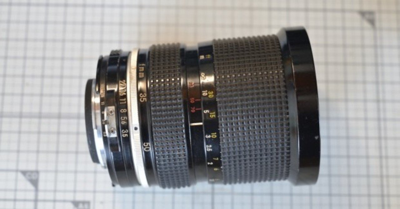 ニコンの激安中古レンズを復活させる（その１０）Ai Zoom Nikkor 35