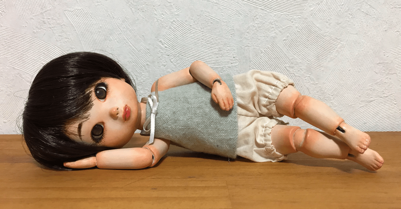 自作球体関節人形の写真｜三輪七海