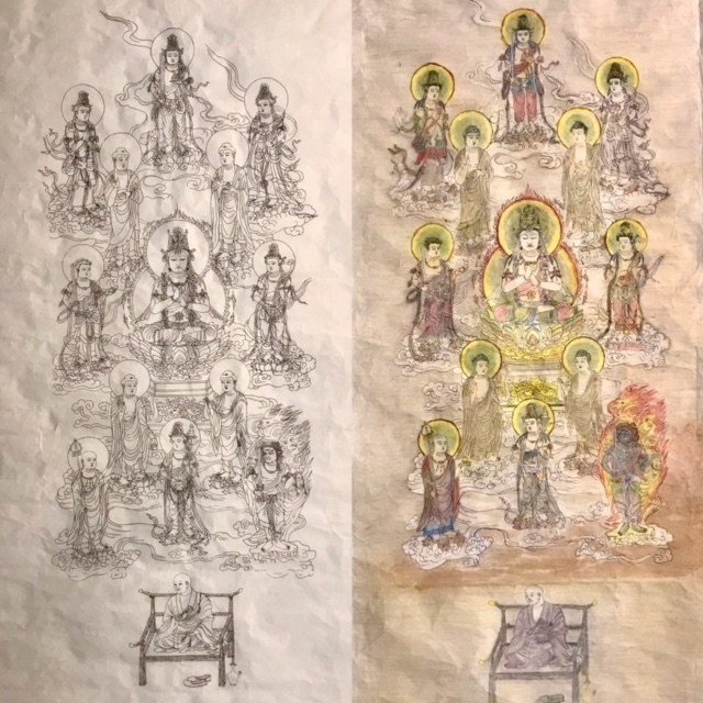 傑作、制作進行中！【仏画曼荼羅アート教室】 - アスライトブログ