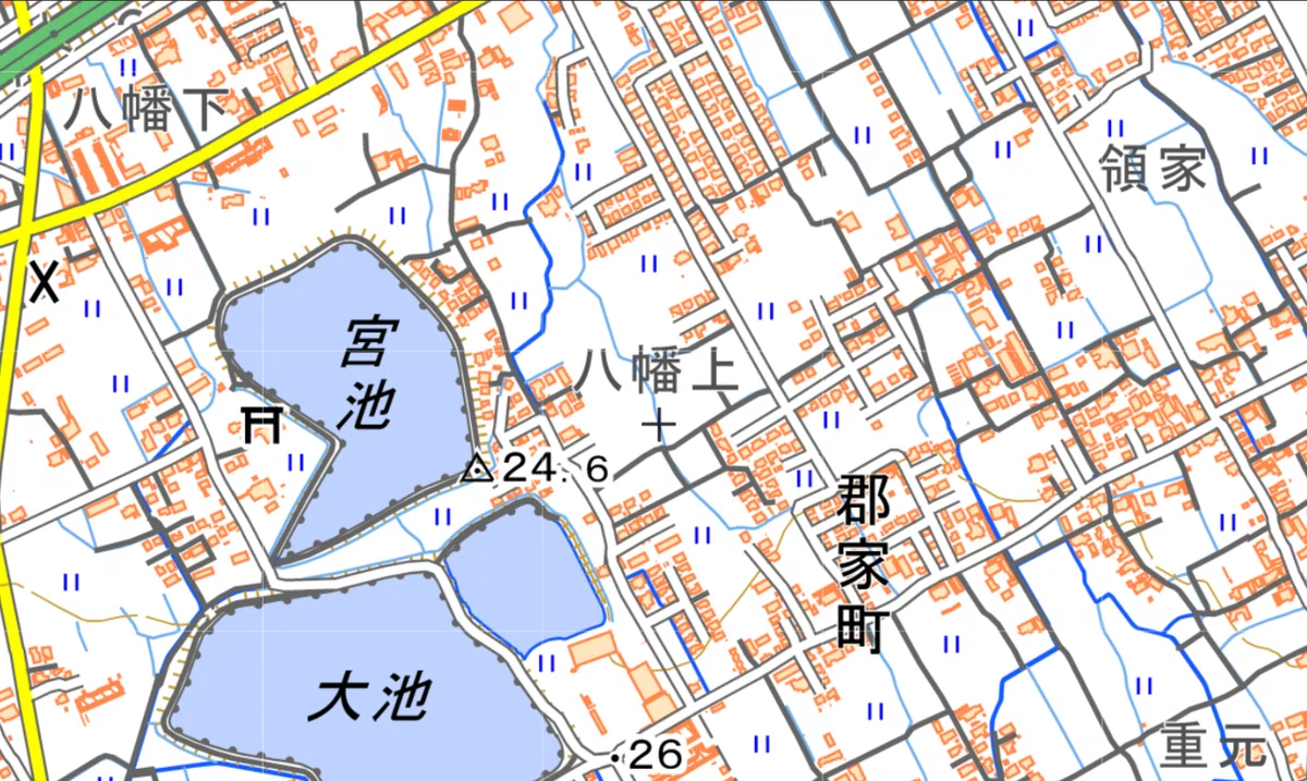 丸亀市郡家町八幡
