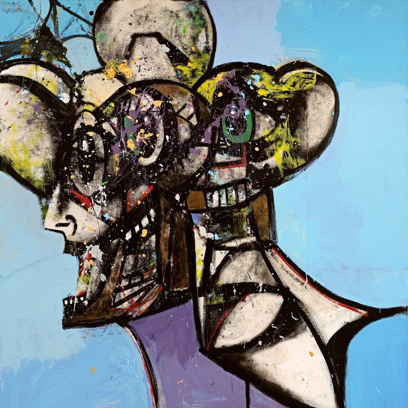 George condo アート 美術品 | contifarma.pe