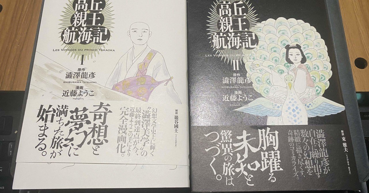 澁澤龍彦 近藤ようこ 高丘親王航海記 のコミカライズがあまりにゴールデンタッグ過ぎる ジュウ ショ アートライター カルチャーライター Note