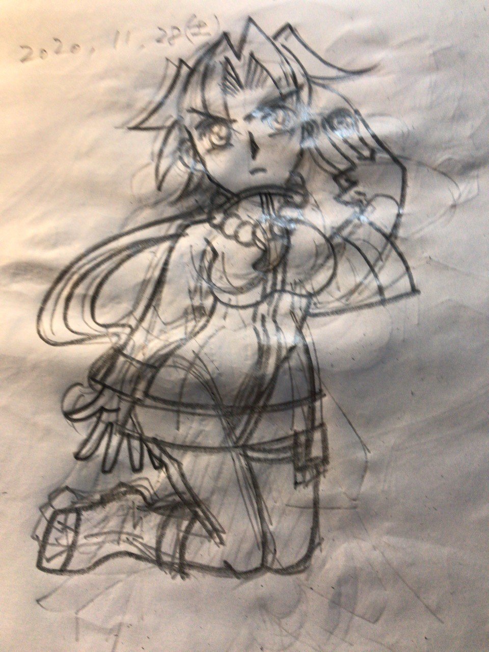 ちまちまクロッキー帳に落描きをしております 最近は2hの鉛筆で下描きのようなものを描いたあと 4bの鉛筆 でペン入れみたいなことをしてます けっこう面白い 浜田さな Note