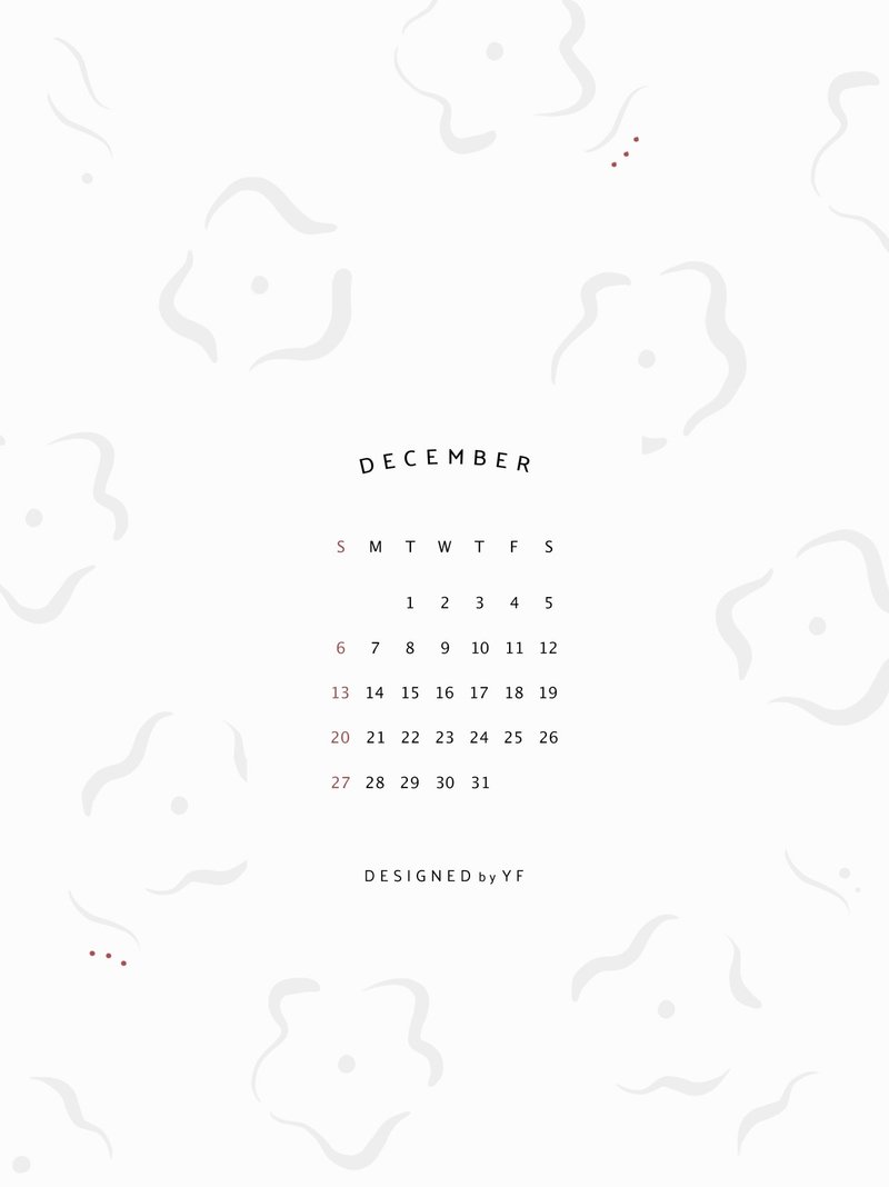 Free December Calendar Wallpaper For The Ipad 𝗬 𝗙 Note