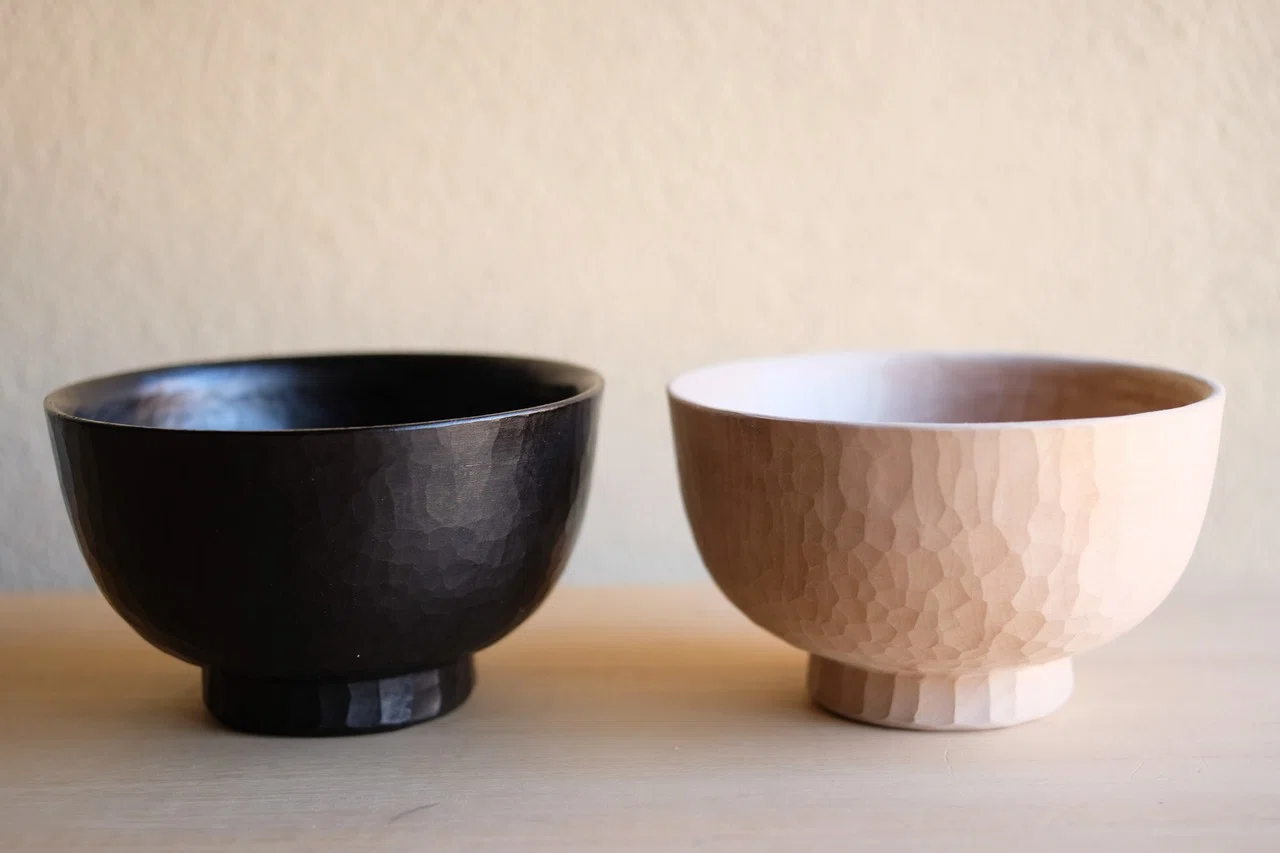 菊地克典さんの漆匙5点 菊地克典・工房ととか｜crafts days