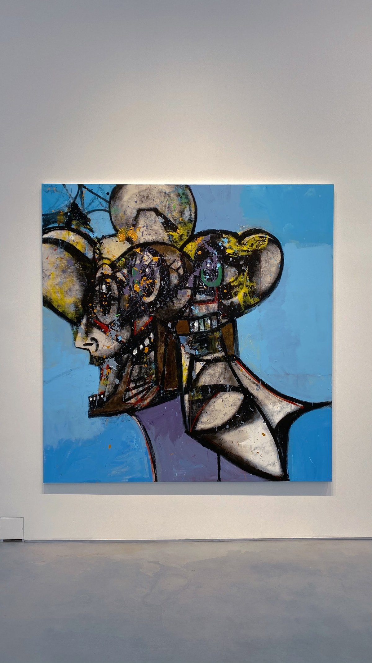 コロナ後に描かれたGeorge Condoのエキシビジョン in Chelsea