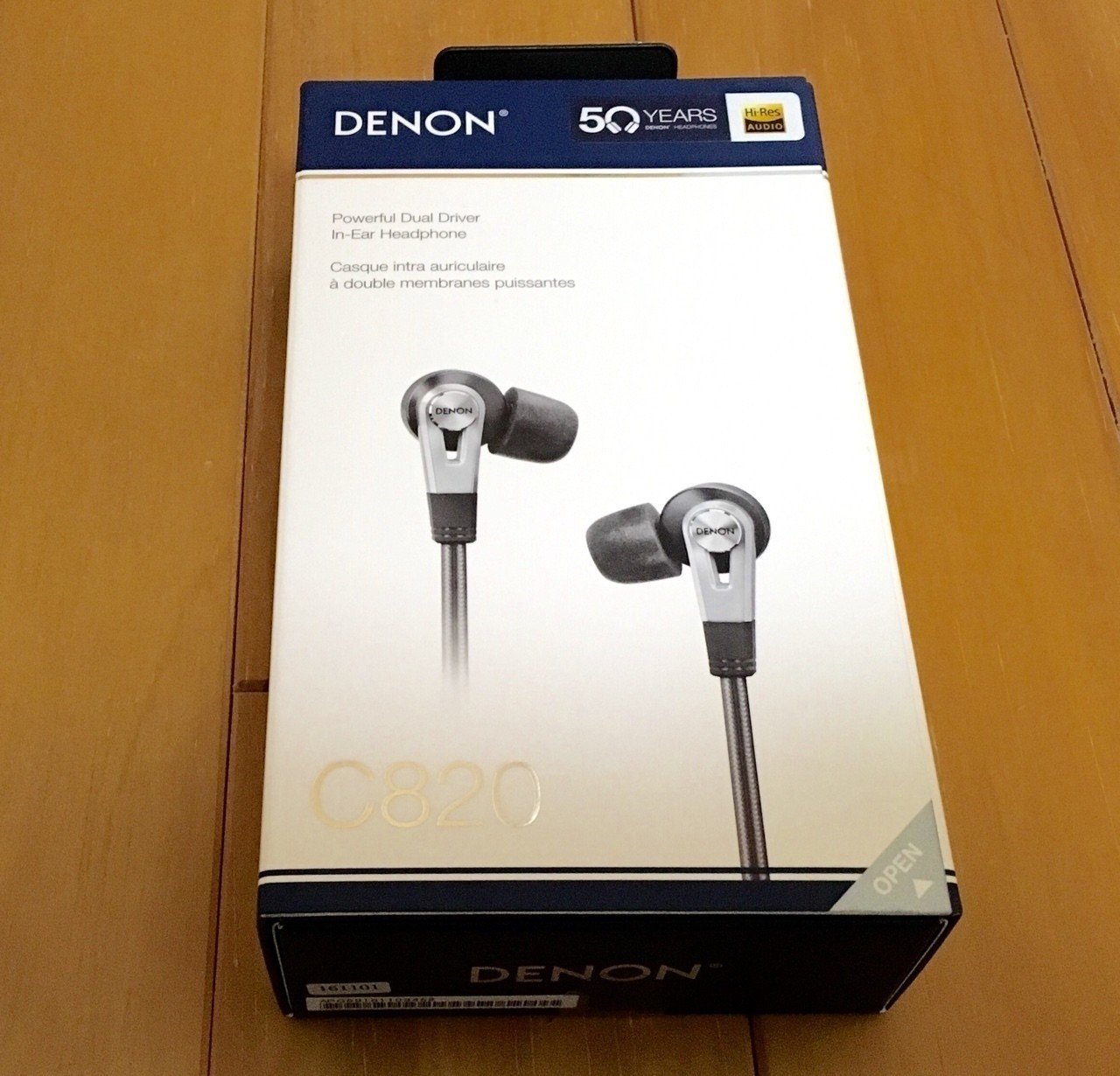DENON AH-C820 イヤフォン｜橋本 尚久