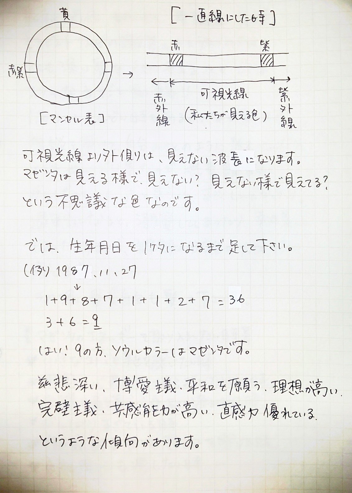 色の話 マゼンタ のもつエネルギー イロノツクリテ Note 色の話 マゼンタ のもつエネルギー イロノツクリテ Note
