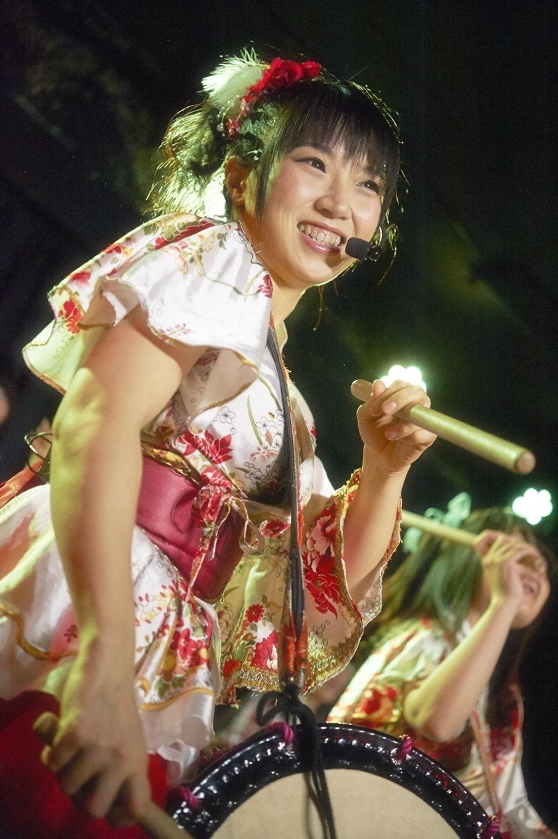 和太鼓奏者 和太鼓アイドル 東京おとめ太鼓 リーダー 桜りりぃさん アニ Rts玖 Note