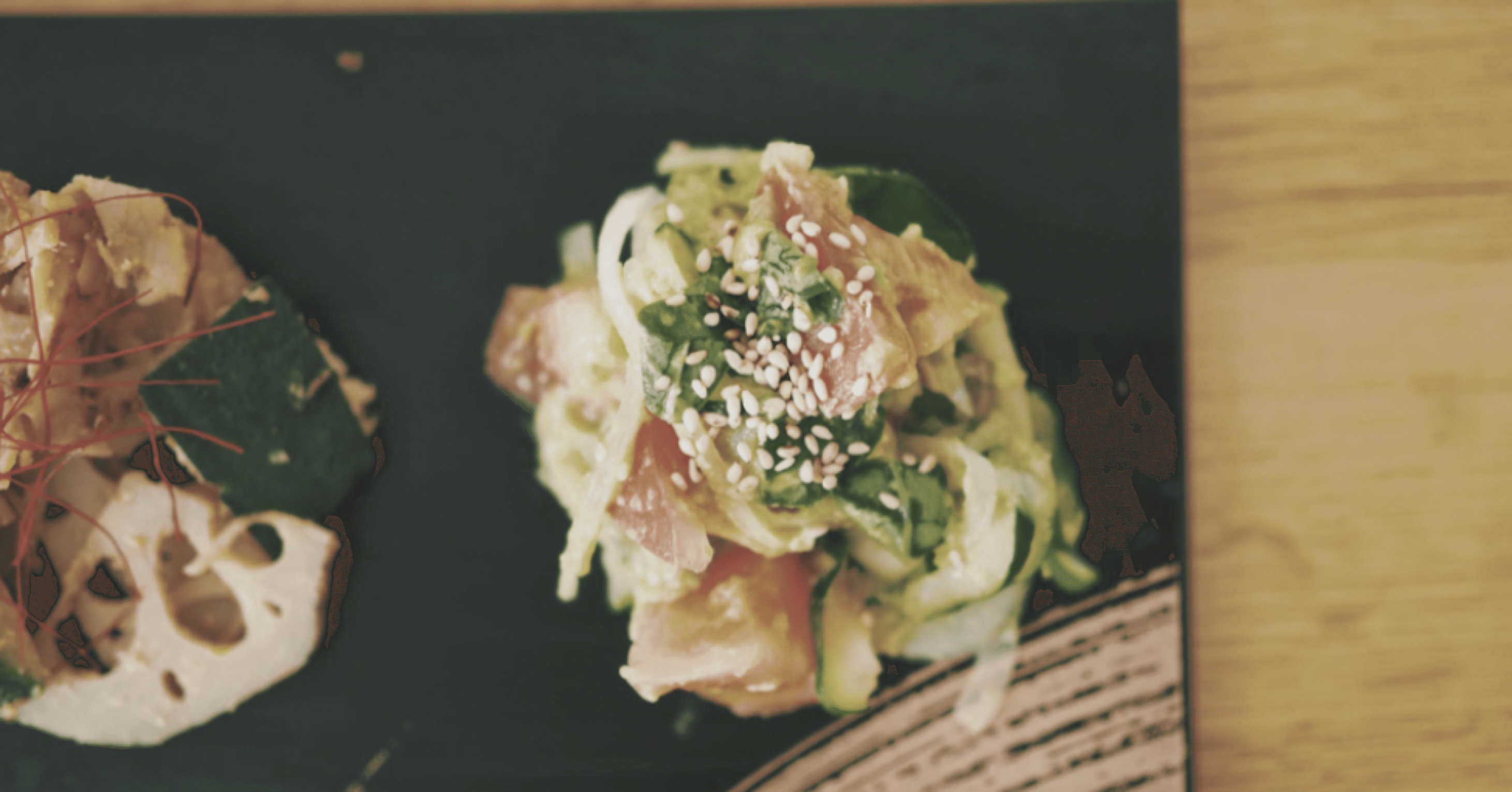 ワカモレ風アボカドフレッシュバジルサラダ おうちごはん うた Note
