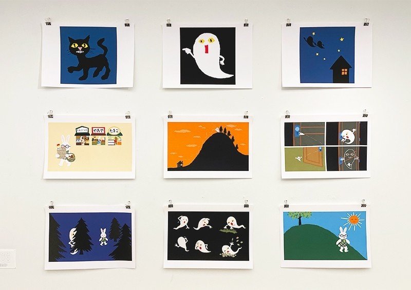 せなけいこ グラニフ展 グラニフ Note