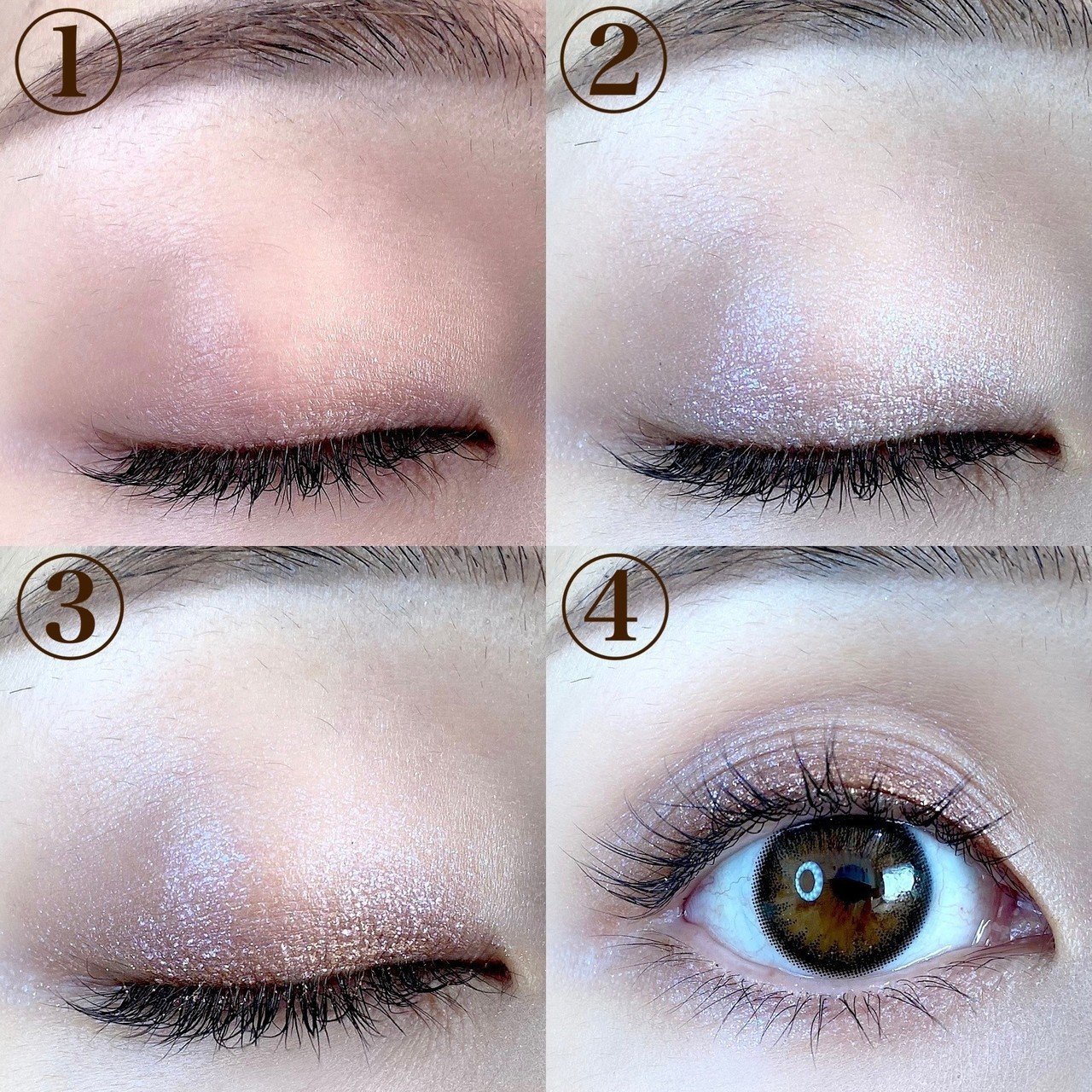 ADDICTION新作アイシャドウ×カラーコンタクト組み合わせ方How To｜LILY