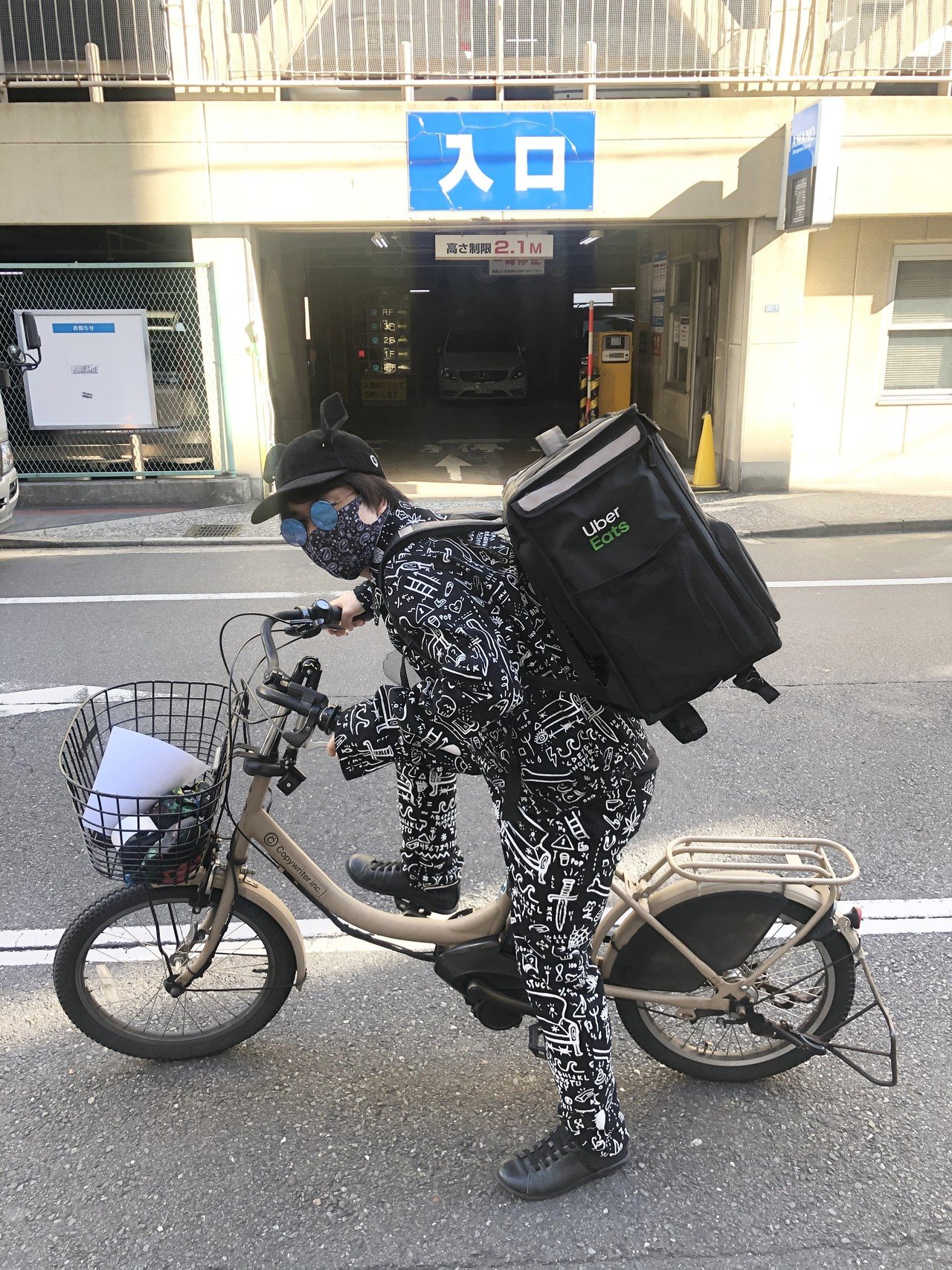 Uber Eats 配達員になり「ハイタツ広告社」をはじめました。｜コッピー 