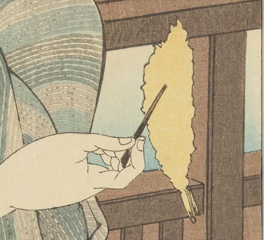 おいしいの視線の先は？―月岡芳年「風俗三十二相 むまさう 嘉永
