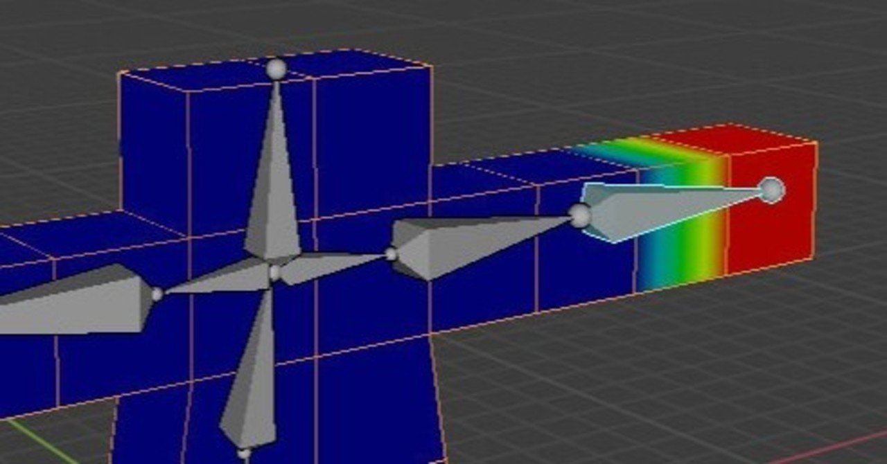 Blender】あとから「ウェイトの反転コピー」をする｜yugaki｜note