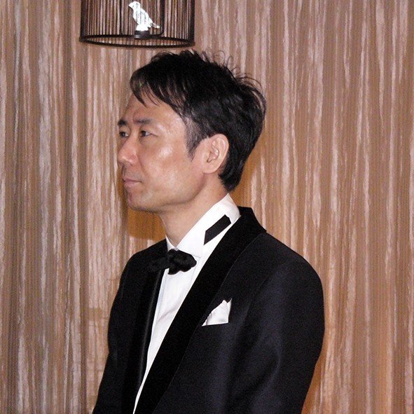 月村さん吉川英治文学新人賞祝賀会