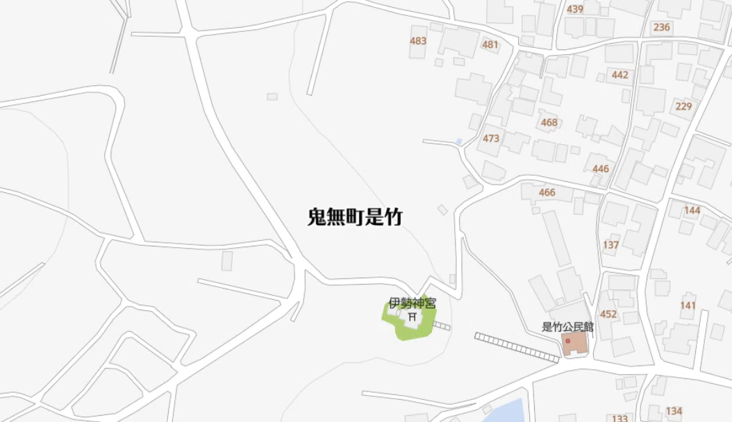 高松市鬼無町是竹