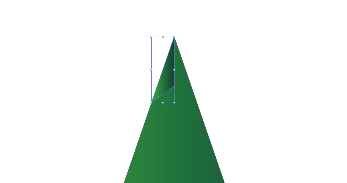 [Ai] How to draw a Christmas tree with a gradient ribbon｜Animation Labo