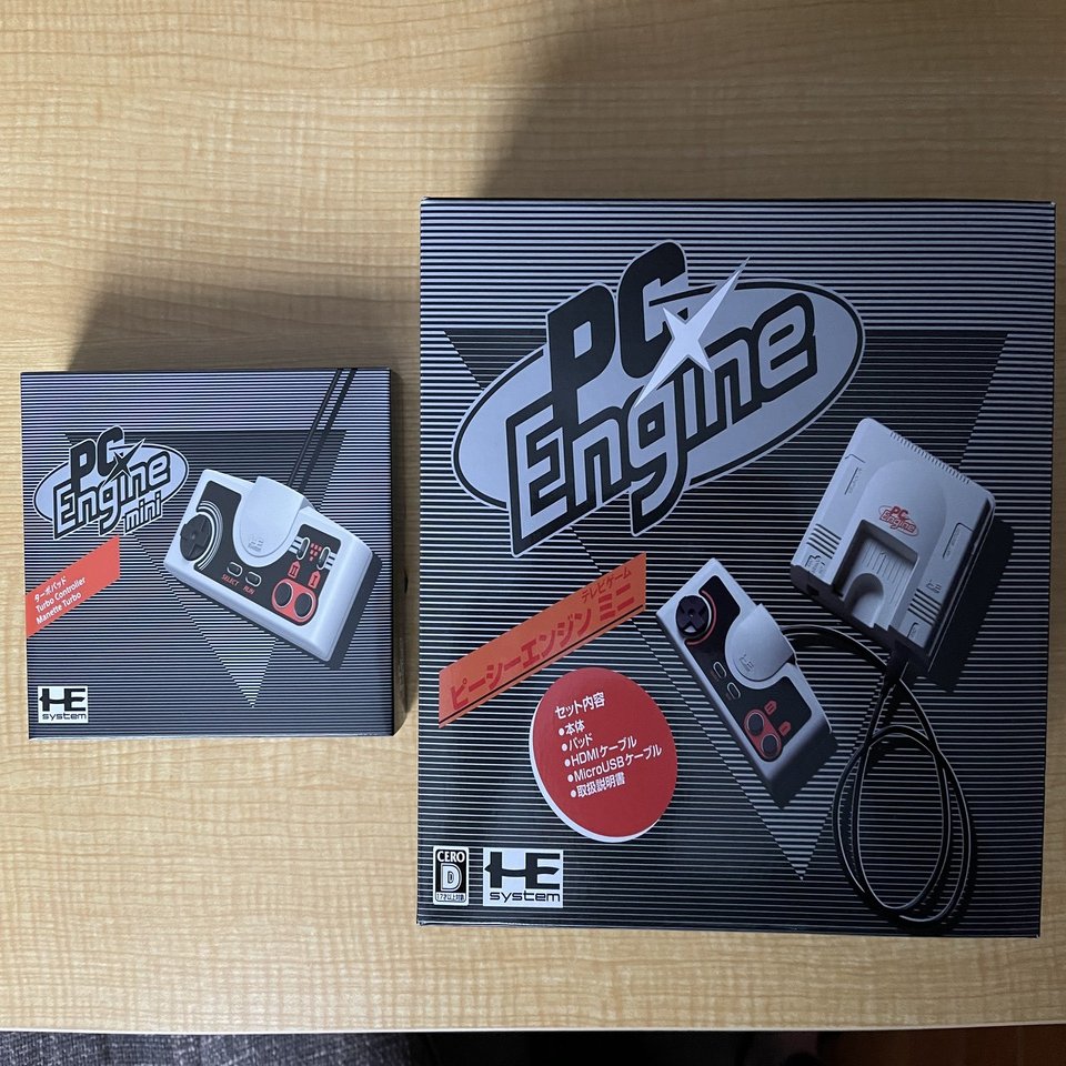 ゲーム】PCエンジンミニ導入。懐かしのゲームがいっぱいですね