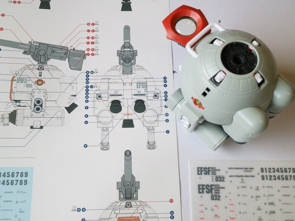 Mgガンプラ 失敗しやすい ドライデカール を貼ってみたら 全く段差が出なくて感動した ジンのガンプラ研究室 Note