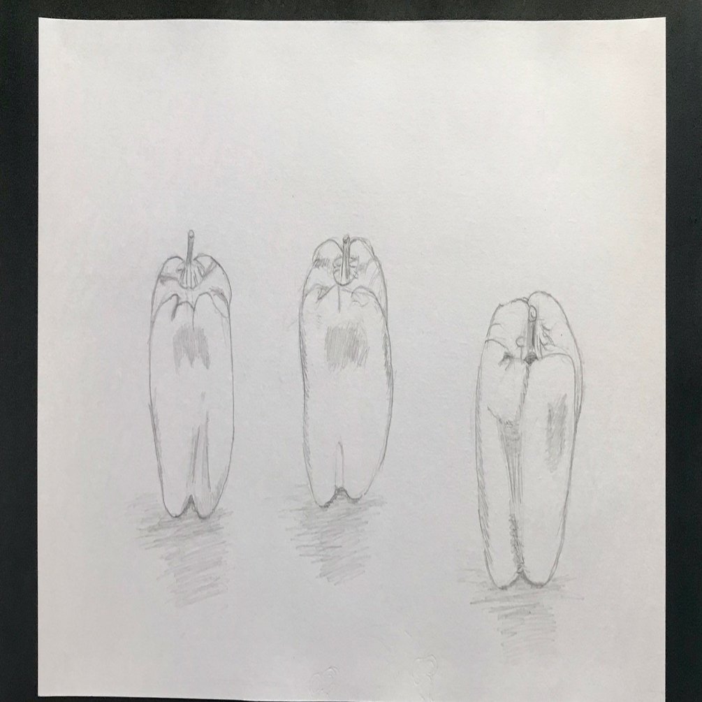 ピーマンママ様絵画3点