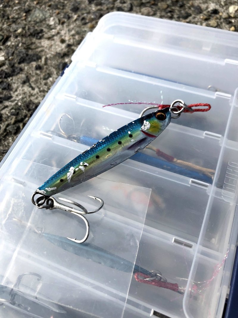 武庫川一文字 12月でもまだまだ釣れる ハマチ４匹ゲット ショアジギング 年１２月３日釣行 北やん Kitayaaan7 Note