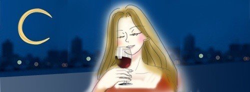 ワインを飲む女性のイラスト2パターン しまりす工房 Note ワインを飲む女性のイラスト2パターン しまりす工房 Note