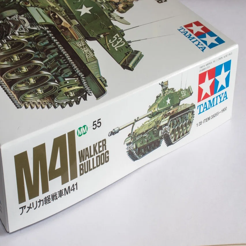 プラモ】はじめて作る戦車～タミヤ 1/35 M41ウォーカーブルドッグ 制作 
