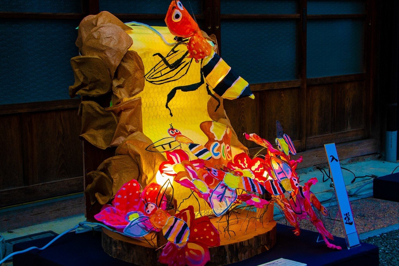 和紙 アート作品 小津和紙イベント】 ギフトショー出展のお知らせ 本日から開催