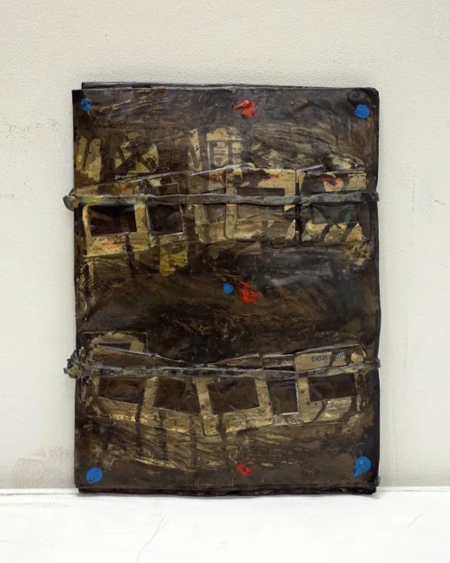 Seiji Kunishima 国島征二 Wrapped Works “Artweek” Aug.,1987