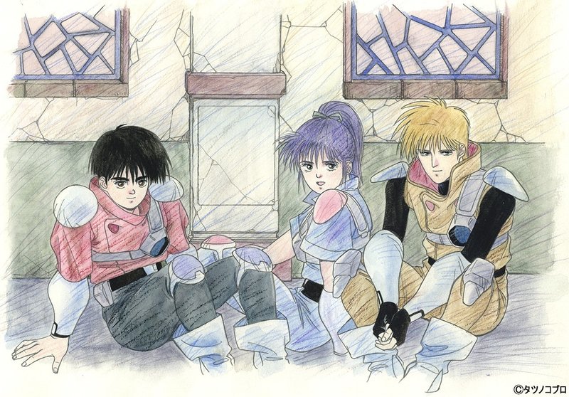 後藤隆幸アニメーター業40th Art Gallery 赤い光弾ジリオン 編 1 I G Note はじめました Note 後藤隆幸アニメーター業40th Art Gallery 赤い光弾ジリオン 編 1 I G Note はじめました Note