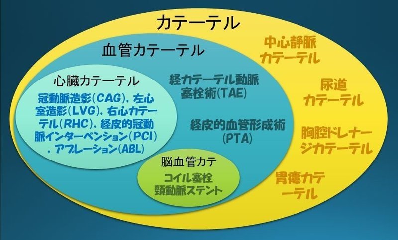 カテーテル　種類