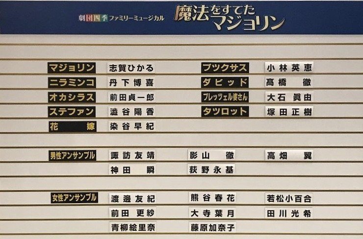 魔法をすてたマジョリン 川越 18 12 24 Nori Note 魔法をすてたマジョリン 川越 18 12 24 Nori Note
