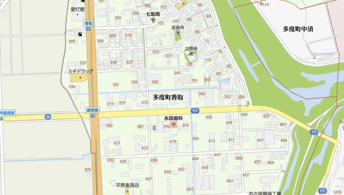 多度町香取