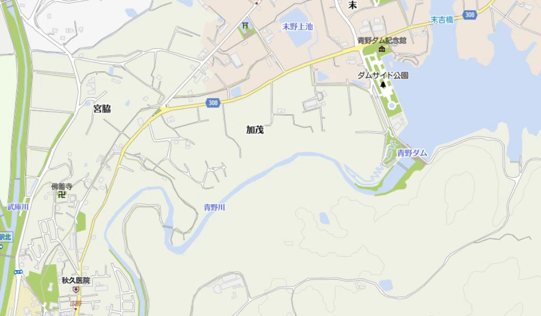 三田市青野ダム