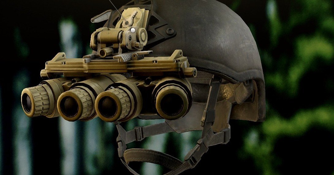 実物 Wilcox スカルクラッシャー ヘッドマウント ナイトビジョン NVG PVS PEQ PTW タルコフ ミリタリー