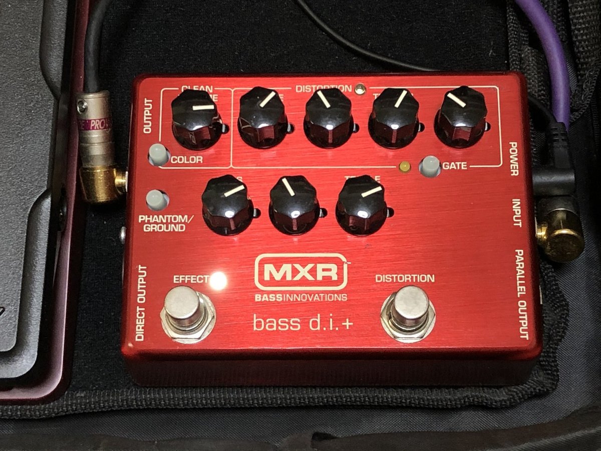 いなちゅう様専用ページ】MXR bass d.i.+ ベースエフェクター