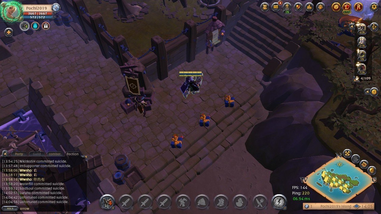 Albion Online 初めての個人島購入｜ポチ