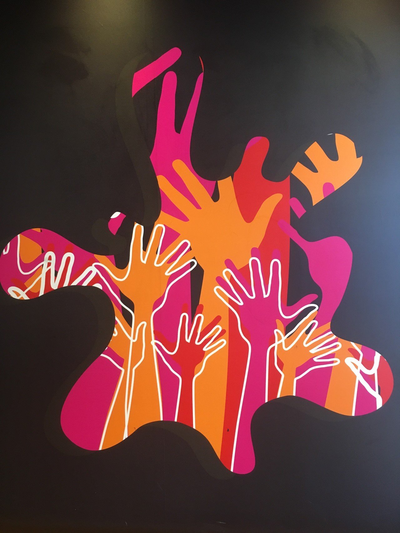 マクドナルド店内絵画 この絵は誰が描いたのだろう あちこちに素敵な絵があります 夜カフェ子 彡時間泥棒 雑談図書館 Note