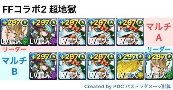 Ffコラボ超地獄級の攻略 メディオナリス編成 Gameband Note Ffコラボ超地獄級の攻略 メディオナリス編成 Gameband Note