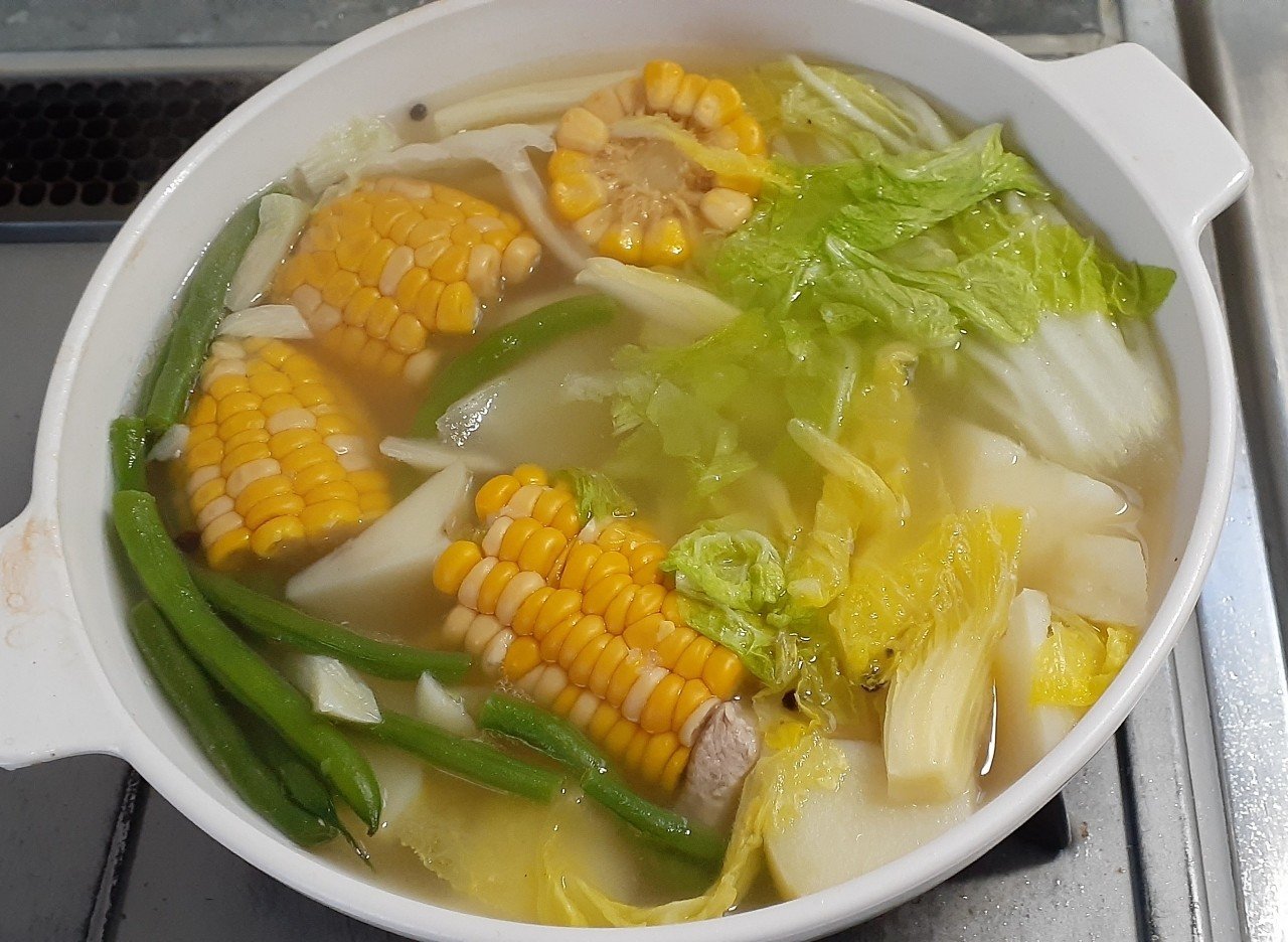 風邪気味の日にもってこいのスープ ニラガ 調理時間40分 さんと酢 フィリピン 日本ファミリーのママのお料理ノート Note