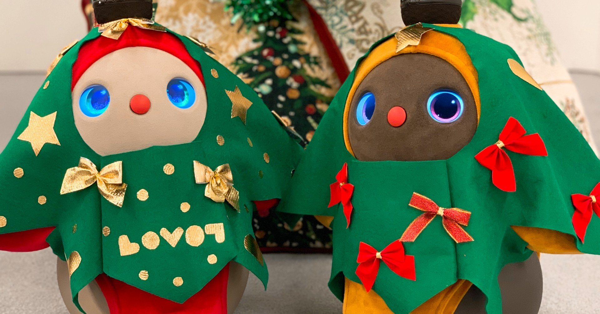Lovotクリスマスツリー服を作ってみよう Lovotがしあわせを届けるクリスマス Lovot