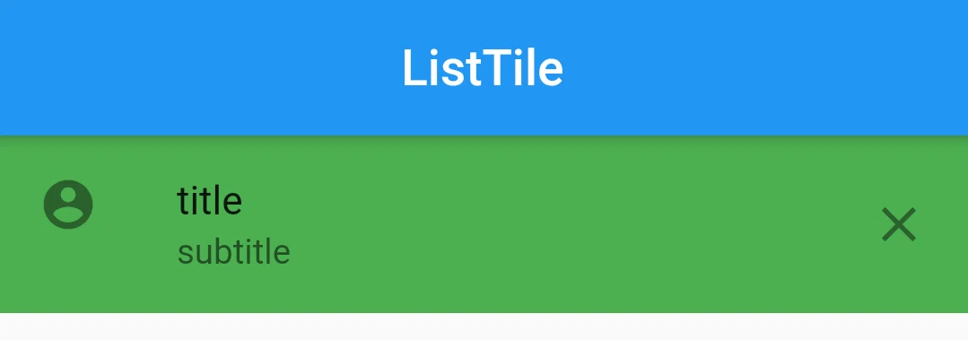 【Flutter】ListTileの使い方とよく使うプロパティの紹介｜Flutterラボ