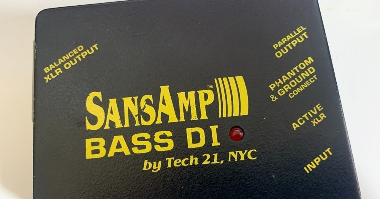 Tech21 SANSAMP BASS DI｜5884（qulague / sedwig）