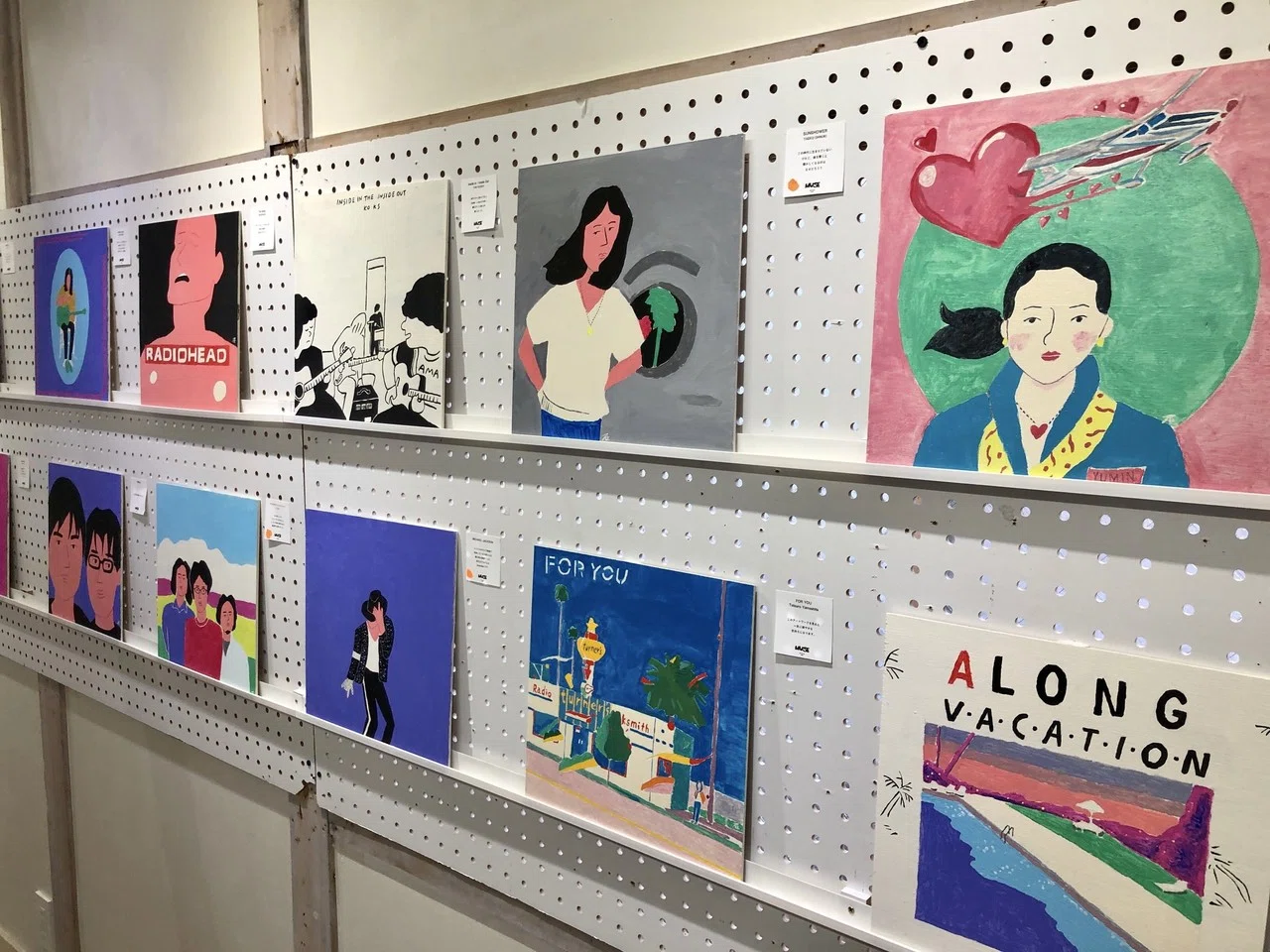 みんな好きな音楽「MY FAVORITE MUSIC ILLUSTRATION EXHIBITION