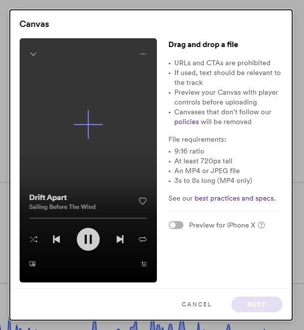 Spotify Canvasを設定する方法 ビトク ベーシスト Note